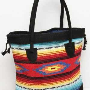 "Reef" Day Trippin' Tote Bag (black top/red accent)